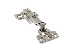 DOBRADIÇA PRESSÃO 26MM RETA METAL COM 2 PEÇAS