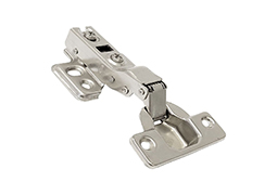 DOBRADIÇA PRESSÃO 35MM CURVA COM PISTÃO METAL COM 2PCS