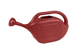 REGADOR PLÁSTICO VERMELHO 05 L