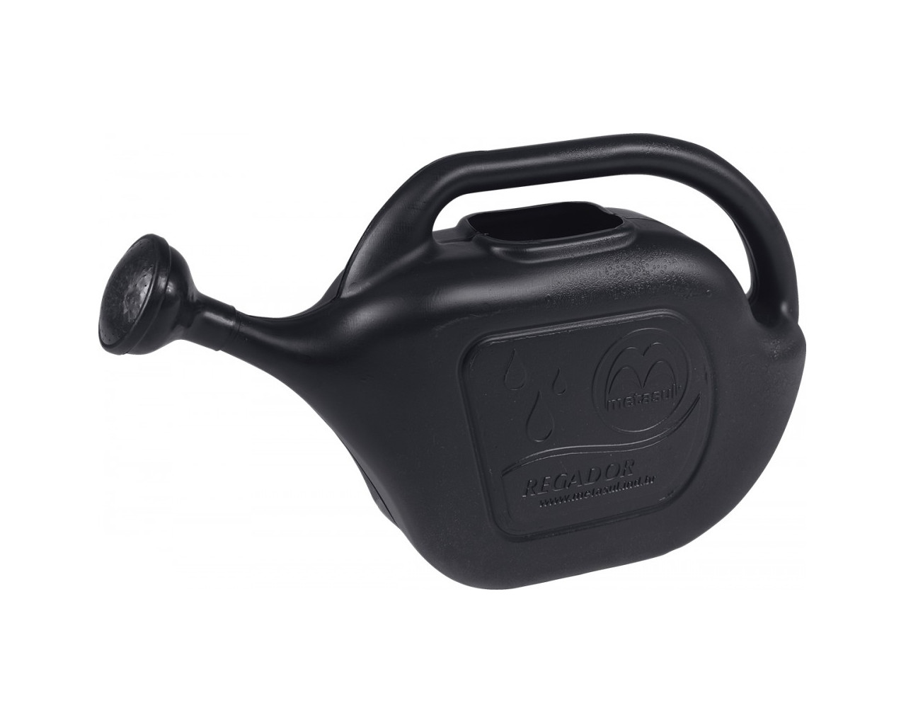REGADOR PLÁSTICO PRETO 10 L