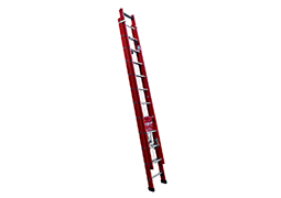 ESCADA FIBRA EXTENSIVA PROFISSIONAL 22 DEGRAUS 6M