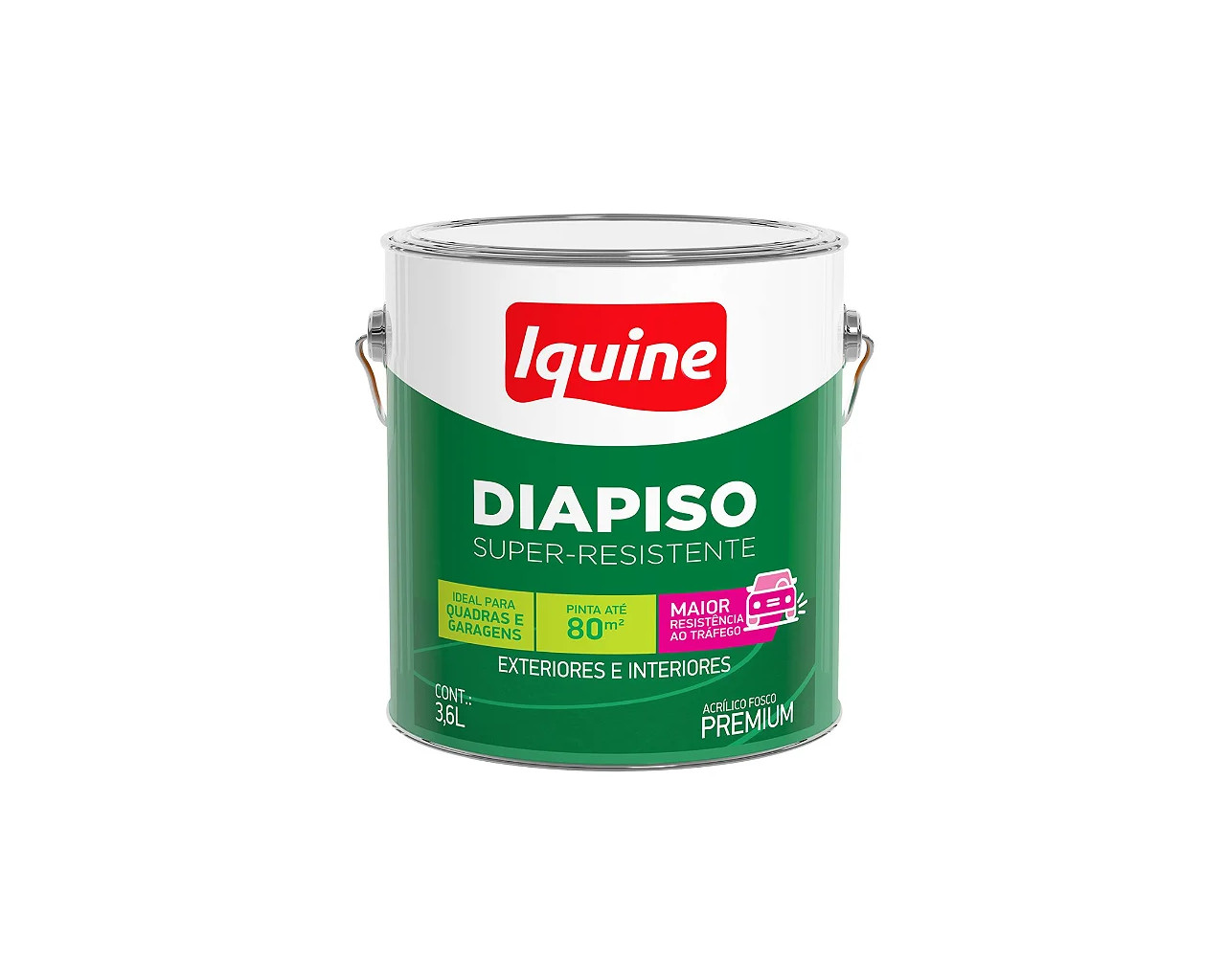 TINTA PISO PREMIUM PRETO GAL 3,6LTS
