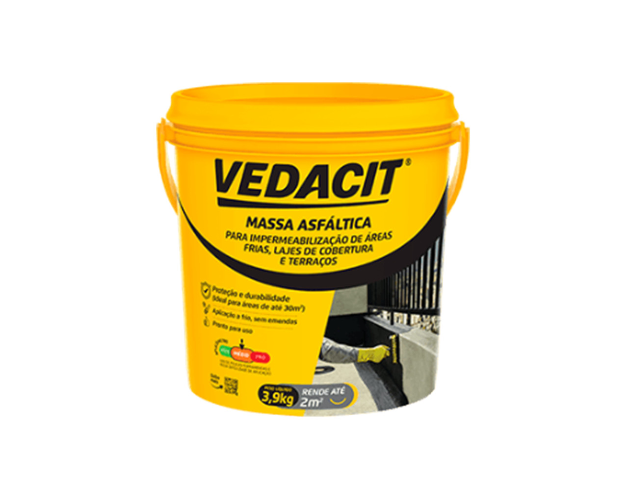 VEDACIT FRIO ASFALTO GL 3,9KG