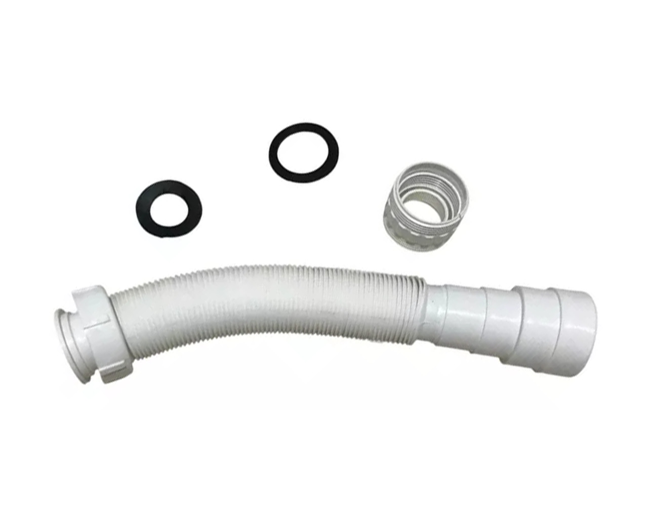 SIFÃO SANFONADO PORCA PLÁSTICA UNIVERSAL ATÉ 70CM BLISTER