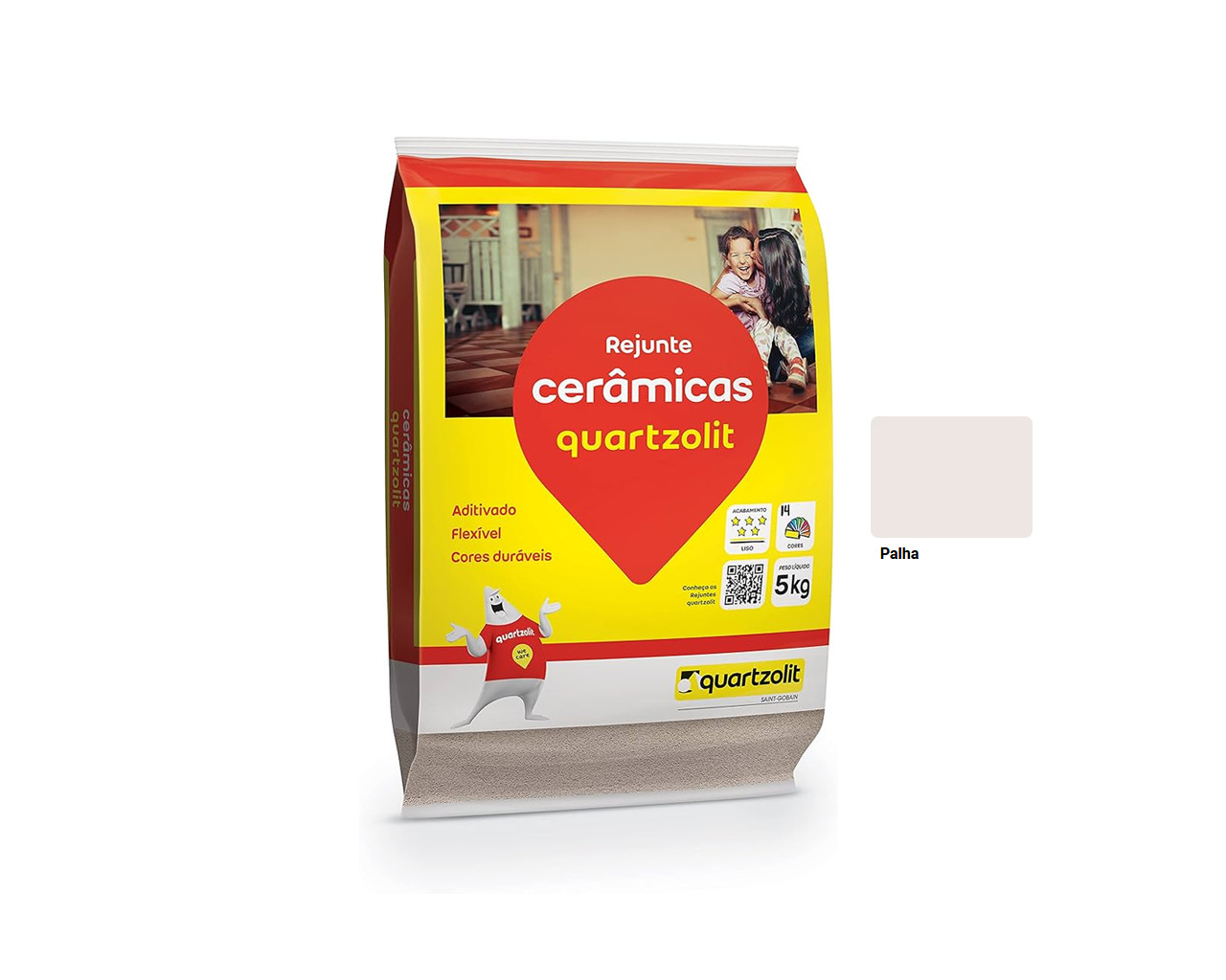 REJUNTE QUARTZOLIT CERAMICAS PALHA 5KG