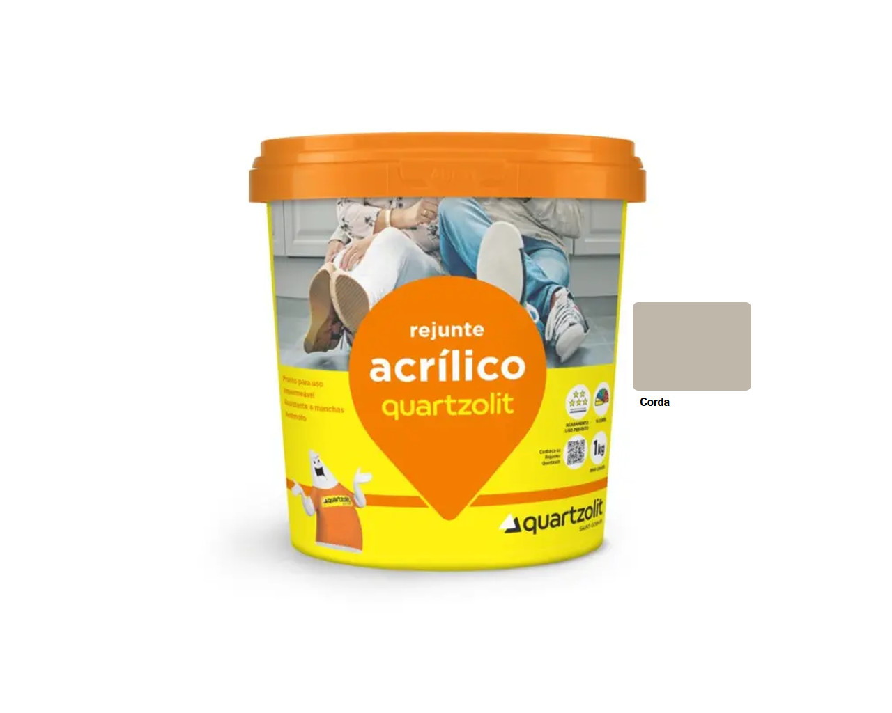 REJUNTE QUARTZOLIT ACRILICO CORDA 1KG