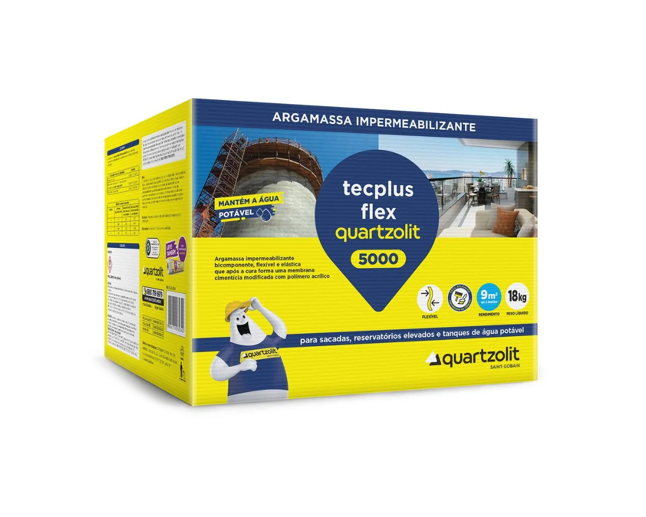 TECPLUS FLEX 5.000 QUARTZOLIT 18KG