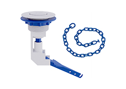 BOTAO ACIONADOR SUPERIOR P/CAIXA ACOPL ABS BRANCO