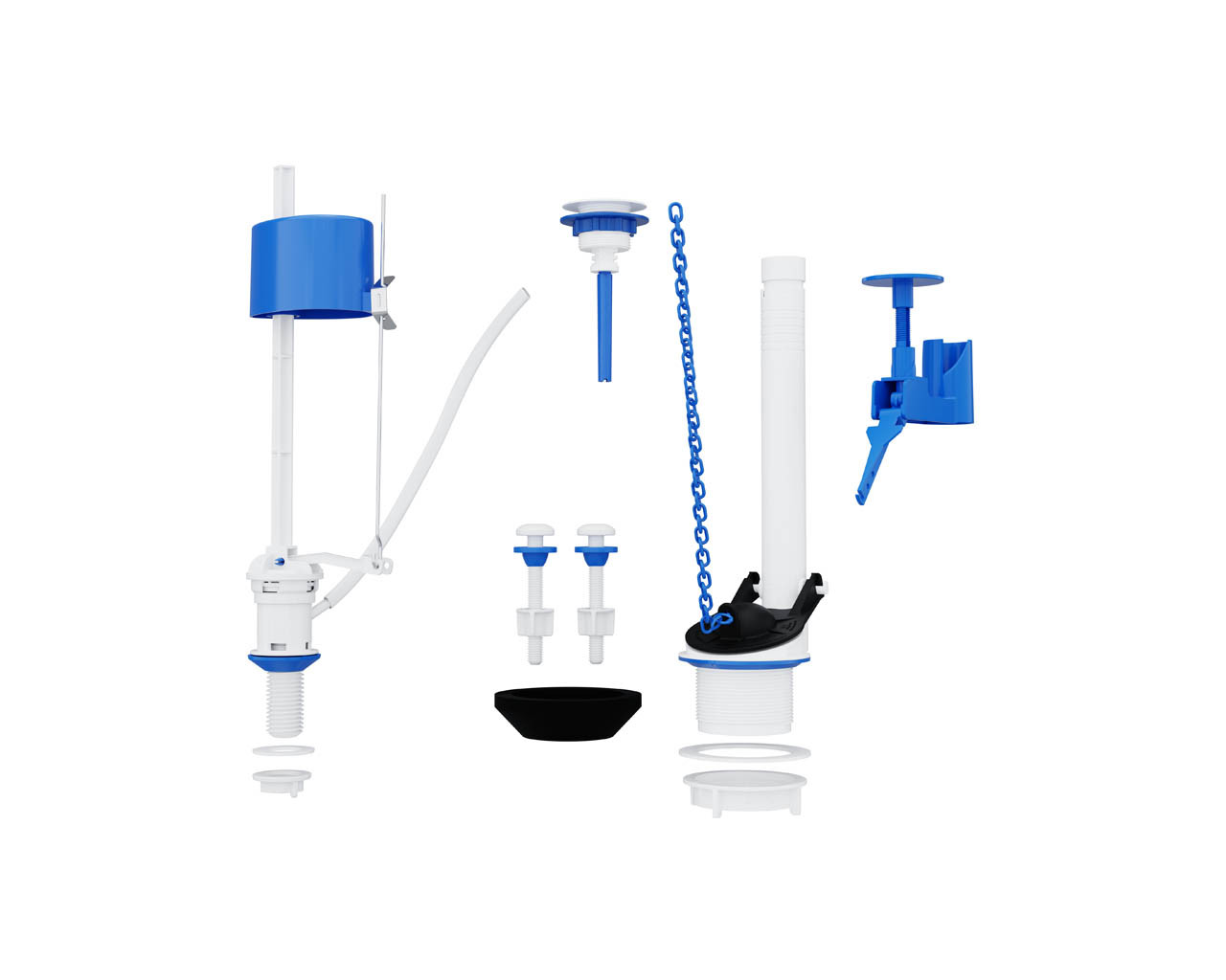 KIT COMPLETO CX ACOPLADA C/ACION BR E CASTELO SUPERIOR MOD N