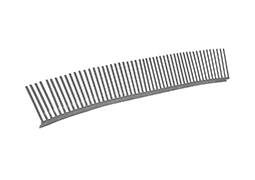 PASSARINHEIRA PLASTICA UNIVERSAL CINZA