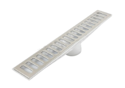 RALO LINEAR INOX SECA PISO C/SUPORTE 5X48