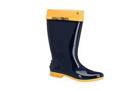 BOTA PEGA FORTE AZUL CANO ALTO C/GOLA 43