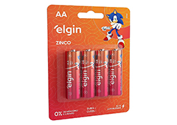 PILHA ZINCO AA 4PCS BLISTER