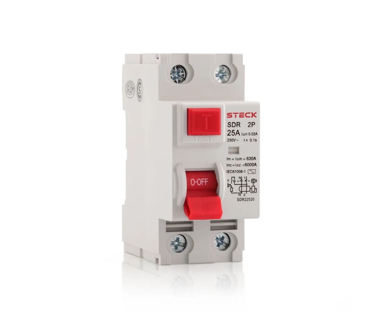 INTERRUPTOR DIFERENCIAL 2P 25A 30MA