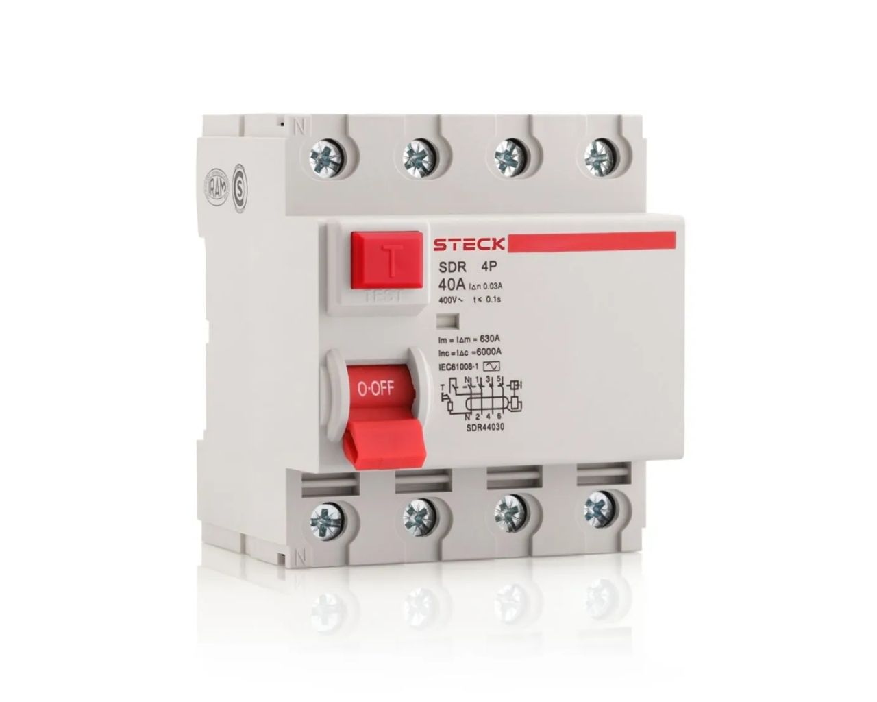 INTERRUPTOR DIFERENCIAL 4P 25A 30MA