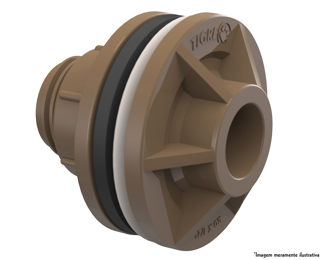 ADAPTADOR SOLDÁVEL FLANGE ANEL 50MM 1.1/2