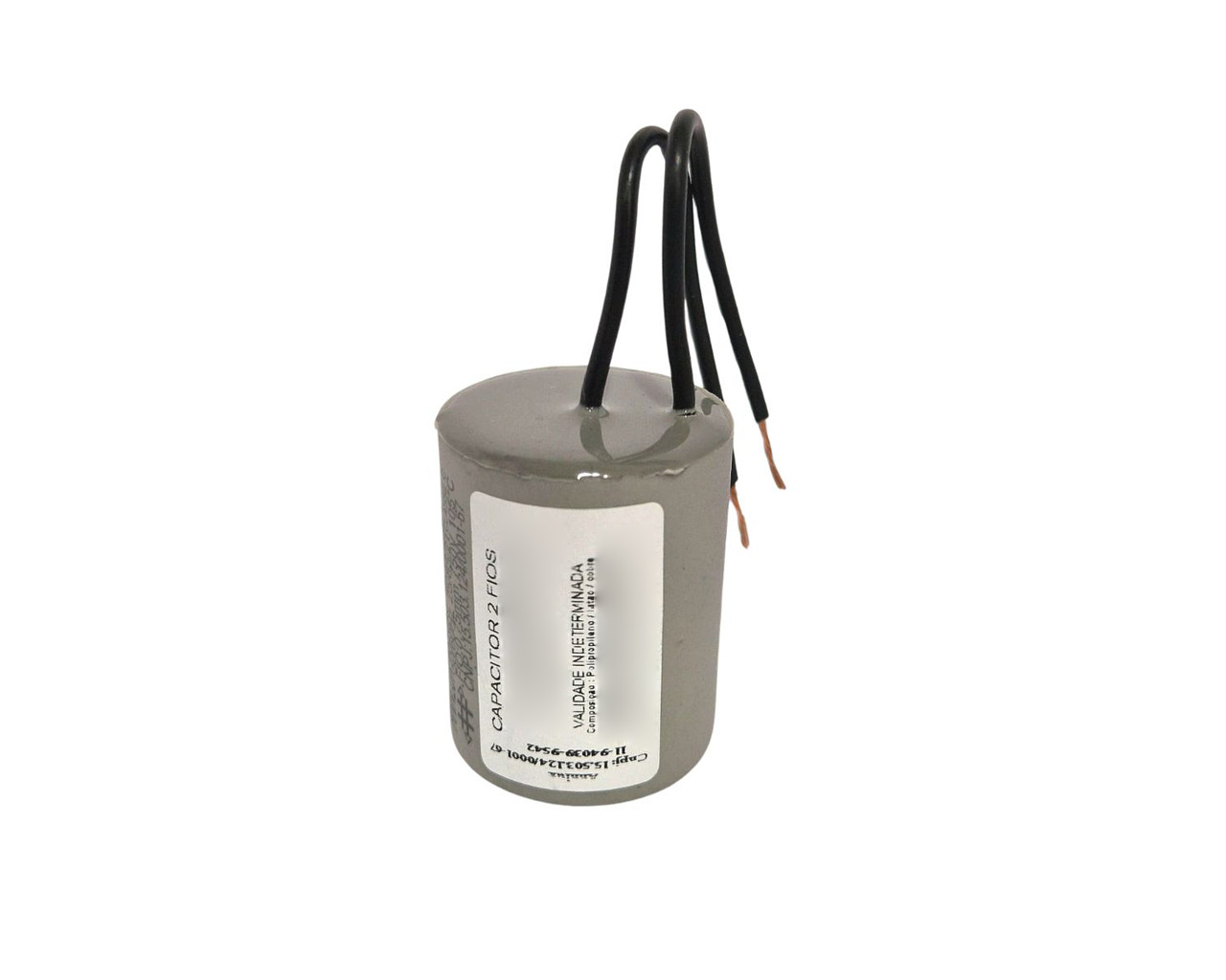 CAPACITOR PARTIDA 08 UF 250 VAC (2 FIOS)