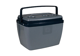 CAIXA TÉRMICA 36L CINZA/PRETA