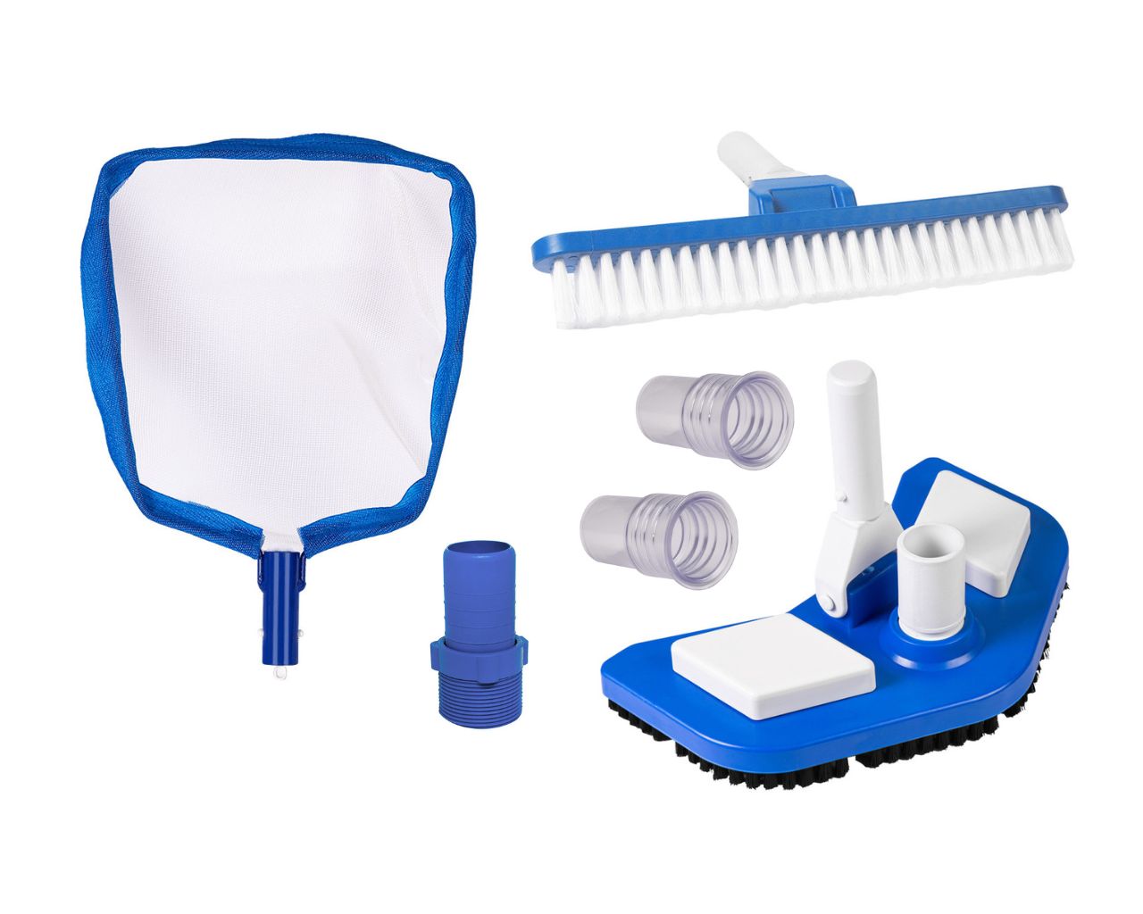 KIT LIMPEZA PISCINA COM 5 PEÇAS