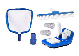 KIT LIMPEZA PISCINA COM 5 PEÇAS