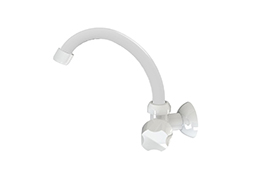 TORNEIRA COZINHA PAREDE BICA ALTA BRANCA COLORS E05