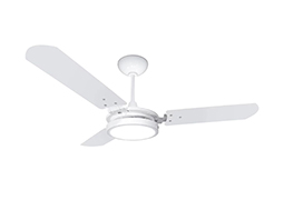 VENTILADOR TETO VALEN LED 6500K 127V BRANCO