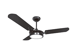 VENTILADOR TETO VALEN LED 6500K 220V PRETO