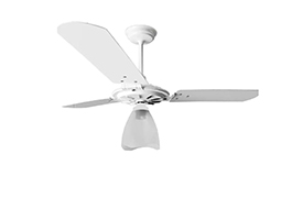 VENTILADOR TETO YRIS TULIPA ABERTA 220V BRANCO
