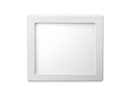 PAINEL LED SOBREPOR QUADRADO 18W 3000K ( AMARELO )