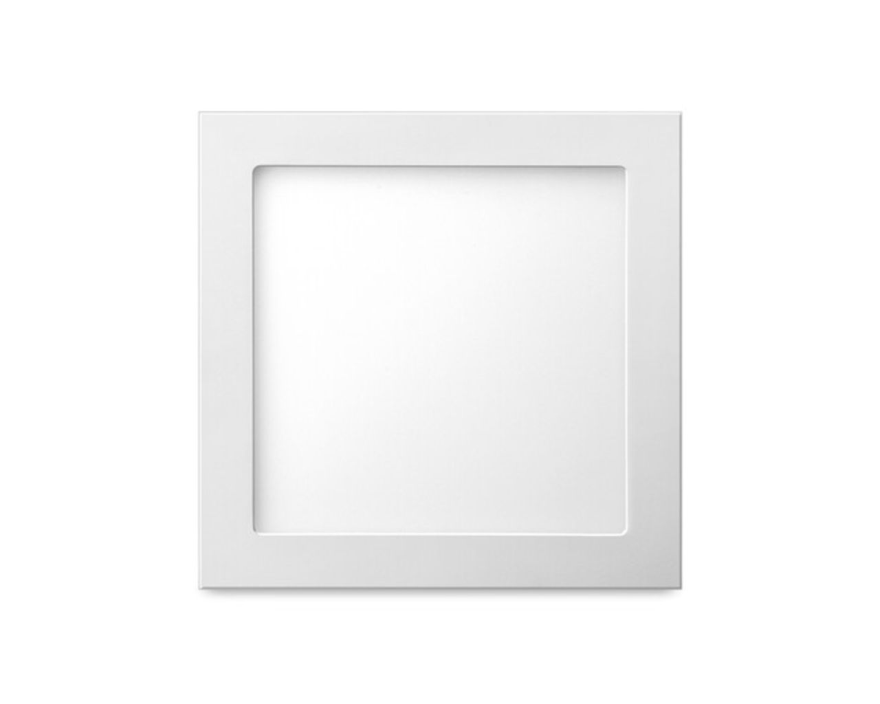 PAINEL LED EMBUTIR QUADRADO 18W 3000K ( AMARELO )