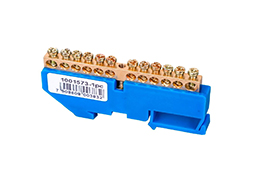 BARRAMENTO NEUTRO TRILHO DIN 12 FUROS