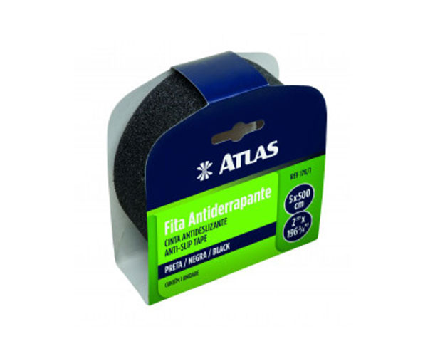 FITA ADESIVA ANTIDERRAPANTE PRETA 50MM X 5M 178/1