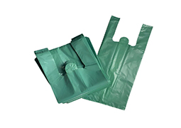 SACOLA RECICLADA C-2 VERDE 50X60X0,006 PCT 3KG C/170 UND