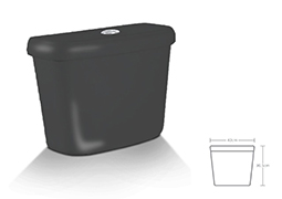 CAIXA ACOPLADA PRETA 06 LTS