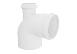 JOELHO ESGOTO 90° COM VISITA 100MMx50MM 4x2