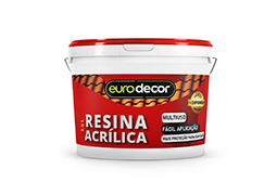 RESINA ACRÍLICA BRILHANTE BASE ÁGUA 18LT INCOLOR 