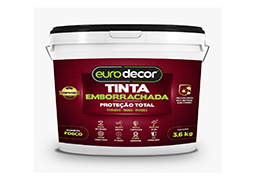 TINTA EMBORRACHADA 18KG CINZA PLATINA