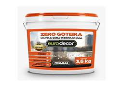 ZERO GOTEIRA EURODECOR 3,6KG BRANCO