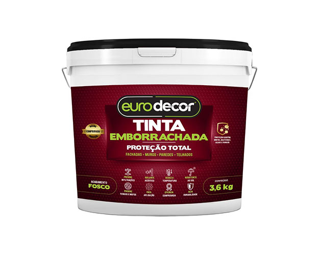 TINTA EMBORRACHADA 3,6KG CINZA PLATINA
