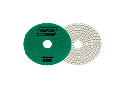 DISCO DE LIXA DIAMANTADO POLIMENTO COM VELCRO 100 G800 VERDE