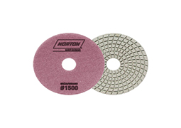 DISCO DE LIXA DIAMANTADO POLIMENTO COM VELCRO 100 G1500 ROXO