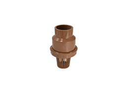 VÁLVULA FUNDO POÇO COM CRIVO SOLDÁVEL PVC 25MM AQUA FLUX