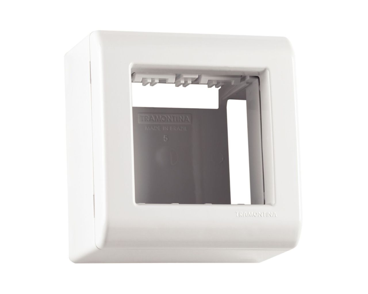 CAIXA SOBREPOR 2 POSTOS TRAMONTINA LIZ FLEX