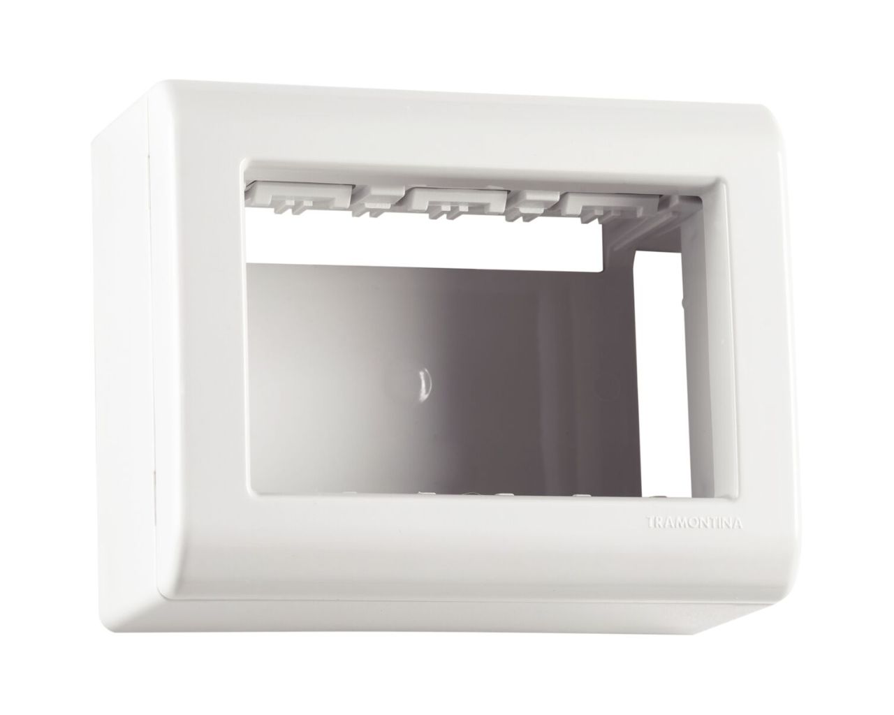 CAIXA SOBREPOR 3 POSTOS TRAMONTINA LIZ FLEX