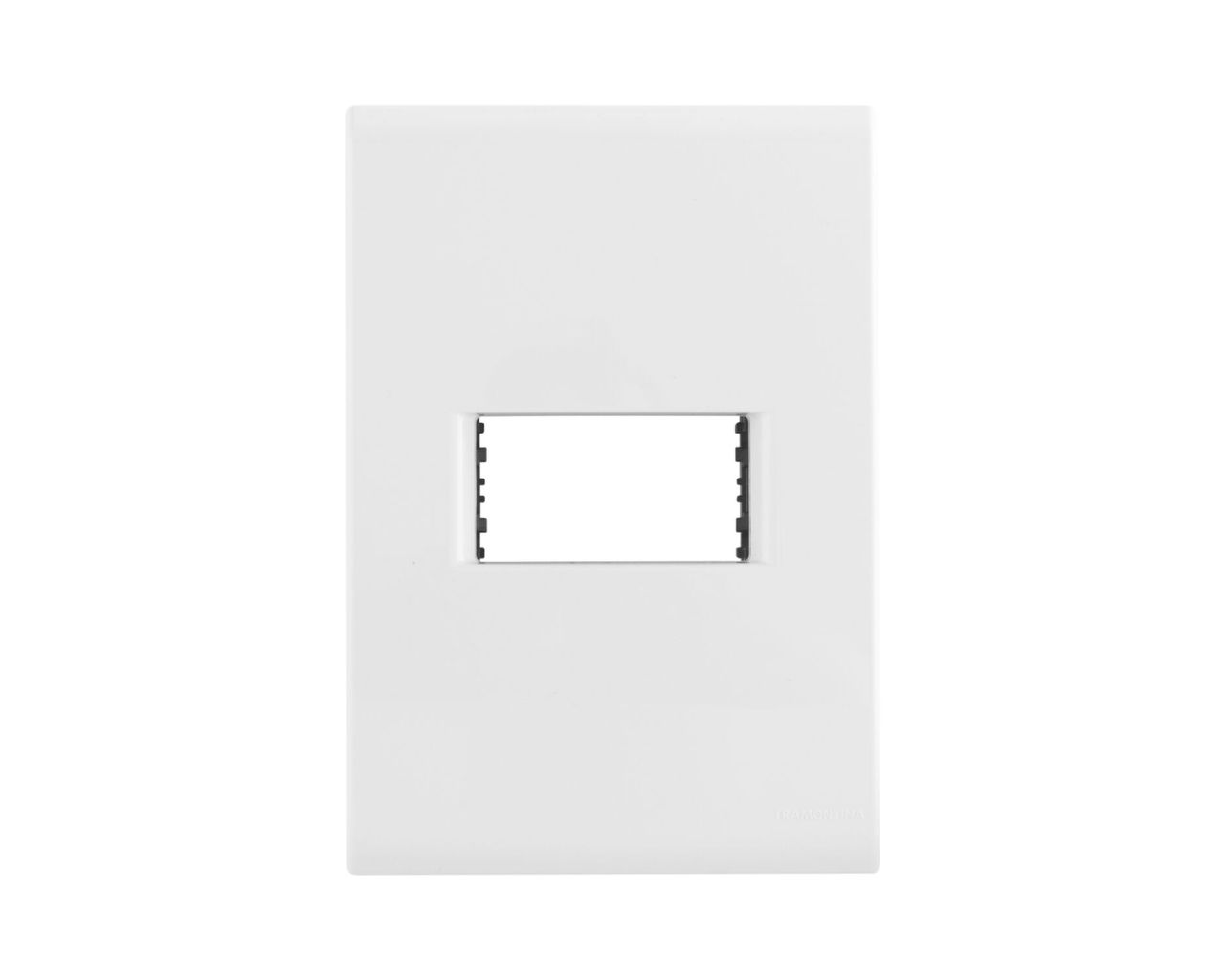 PLACA 1 POSTO HORIZONTAL 4X2 TRAMONTINA LIZ BR