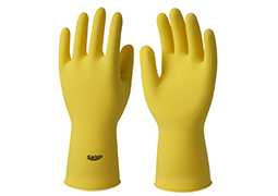 LUVA DE LÁTEX FORRADA/LIGHT AMARELA TAMANHO XG BLISTER