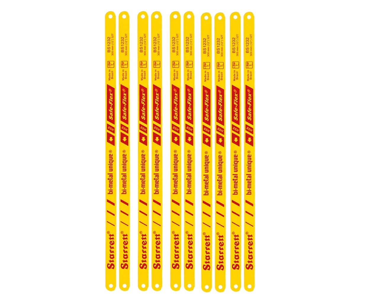 SERRA MANUAL BIMETAL KBS32 10 PEÇAS