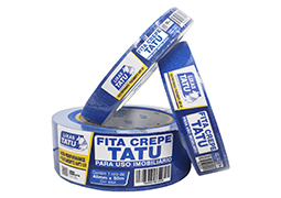 FITA CREPE TATU IMOBILIARIA AZUL FT 2070 24MM X 50M