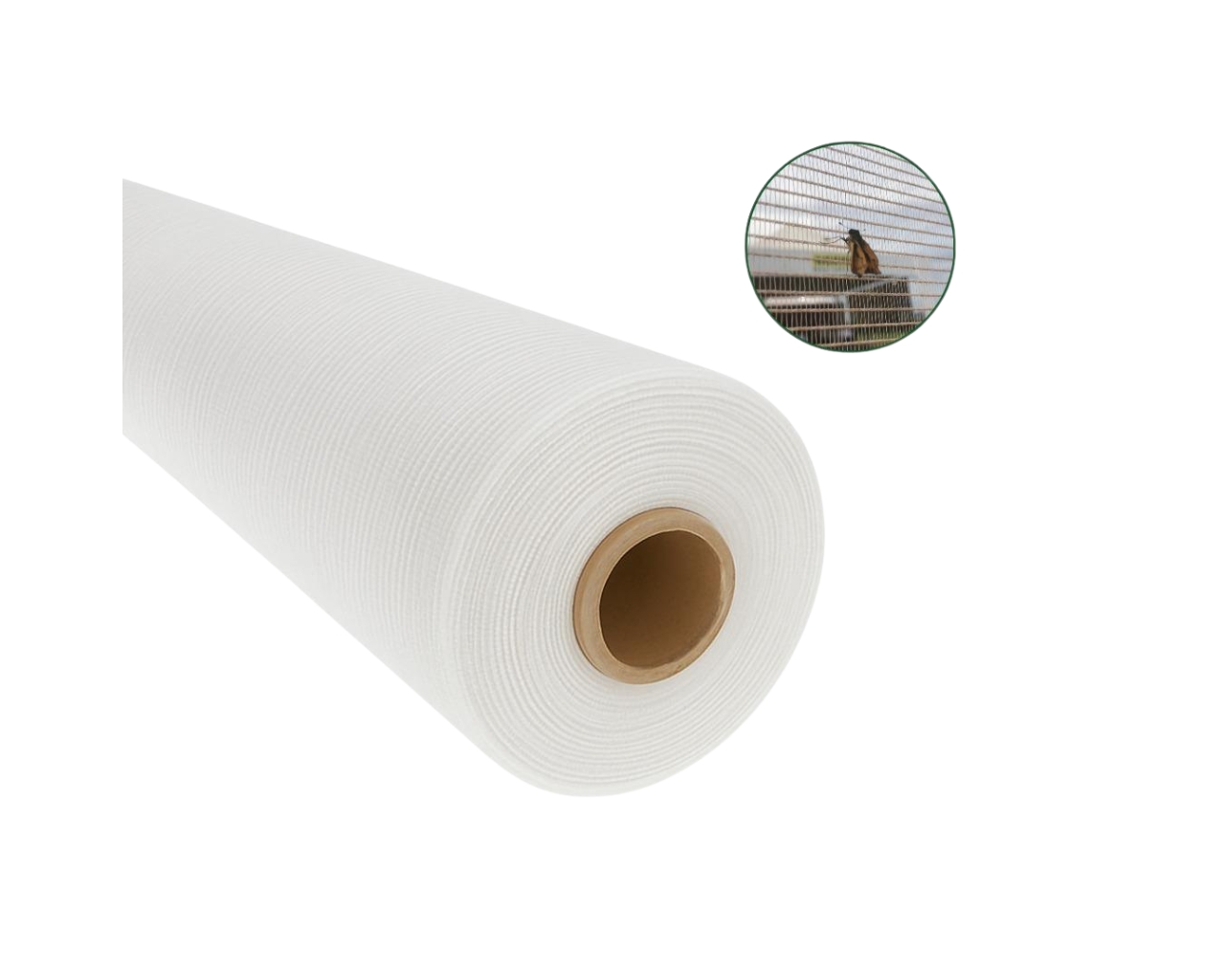 TELA MOSQUITEIRO BRANCA 1,50M X 50M