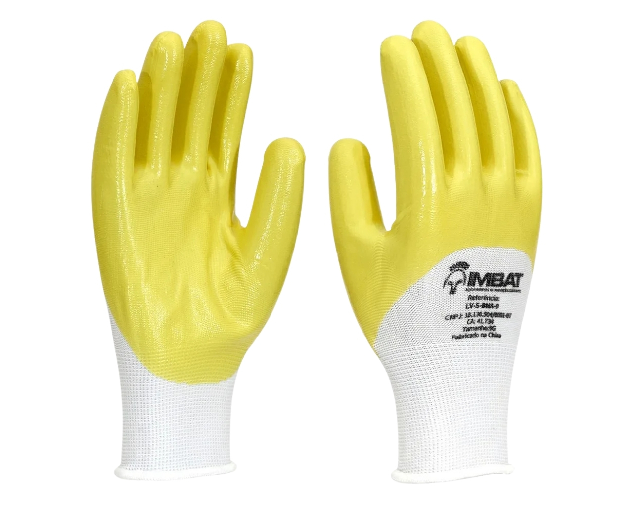 LUVA NYLON/SPANDEX C/ BANHO 3/4 NITRÍLICA G
